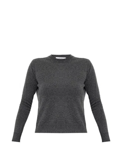 Max Mara Cashmere Yarn Sweater In Gray