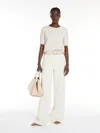 Max Mara Cashmere Yarn Sweater In Ivory