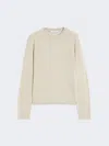 Max Mara Cashmere Yarn Sweater In Neutral