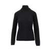 Max Mara Turtleneck Long-sleeved Knitted Top In Black