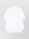 Max Mara Maxmara Women Loose-fitting 3/4 Sleeves Cotton Shirt