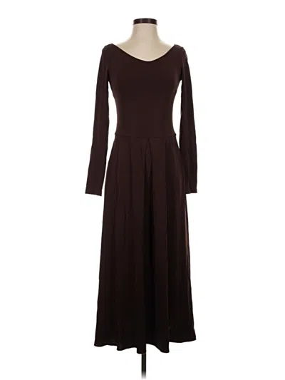 Pre-owned Max Mara Casual Dress In Brown