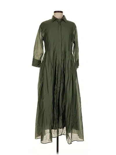 Pre-owned Max Mara Casual Dress In Green