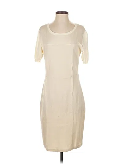 Pre-owned Max Mara Casual Dress In White