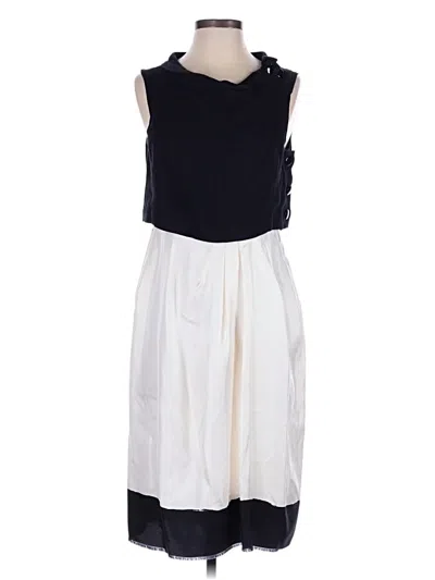 Pre-owned Max Mara Casual Dress In White