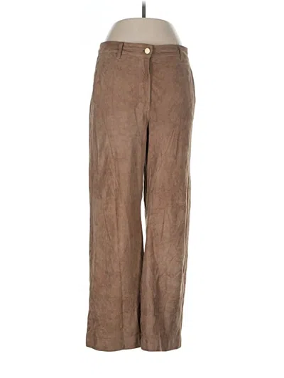 Pre-owned Max Mara Casual Pants In Brown