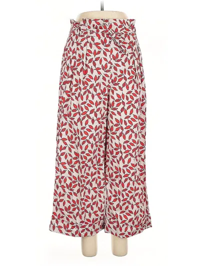 Pre-owned Max Mara Casual Pants In Red