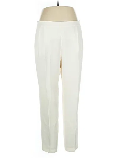 Pre-owned Max Mara Casual Pants In White