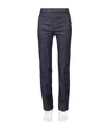 Max Mara Casual Pants With Belt Loops In Black