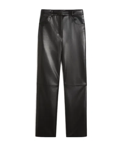 Max Mara Casual Pants With Belt Loops In Black