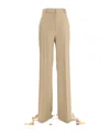 Max Mara Casual Pants With Belt Loops In Brown