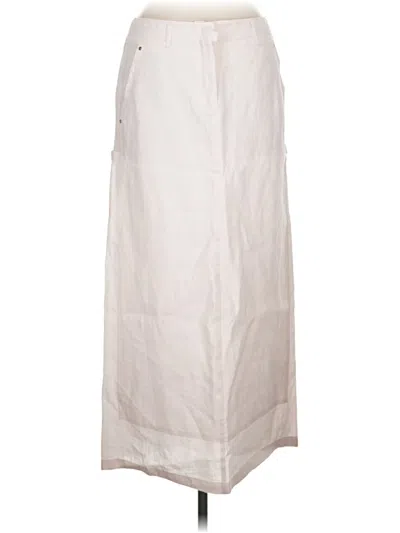 Pre-owned Max Mara Casual Skirt In Ivory