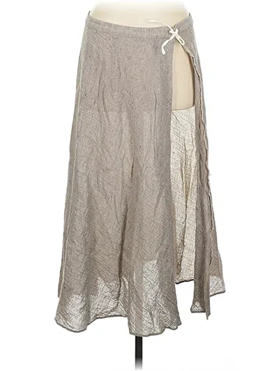 Pre-owned Max Mara Casual Skirt In Silver