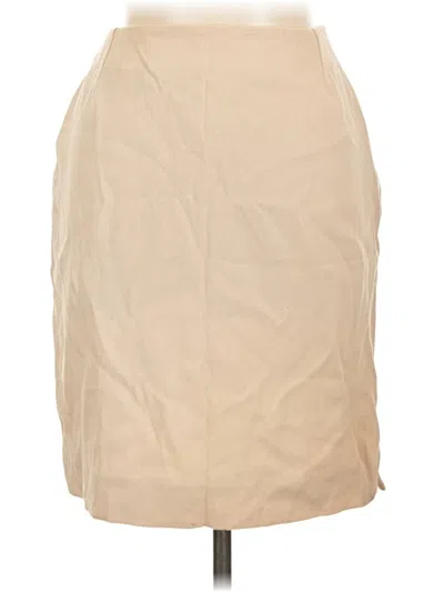 Pre-owned Max Mara Casual Skirt In Tan