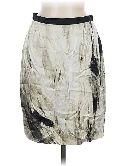 Pre-owned Max Mara Casual Skirt In White