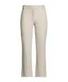 Max Mara Solid Color Casual Trousers In Neutral