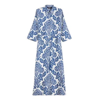 Max Mara Casual Woman Clothes  - Camellia - Multicolor In Blue