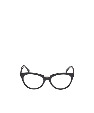 Max Mara Cat-eye Flat Mirror In Black