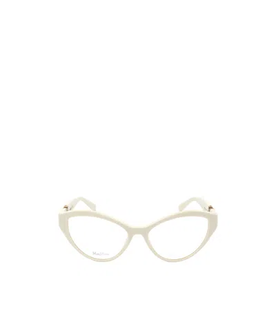Max Mara Cat-eye Flat Mirror In White
