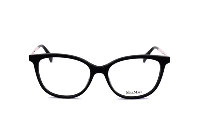Max Mara Cat-eye Frame Glasses In Black