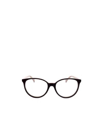 Max Mara Cat-eye Frame Glasses In Black