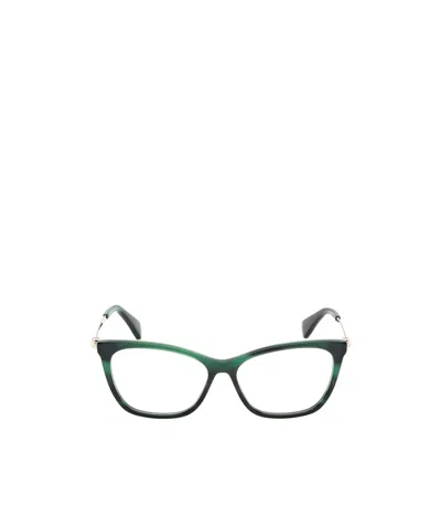 Max Mara Cat-eye Frame Glasses In Green