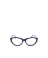 Max Mara Cat-eye Frame Glasses In White