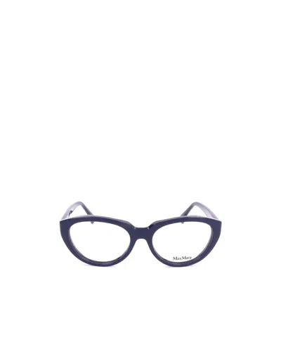 Max Mara Cat-eye Frame Glasses In White
