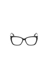 Max Mara Cat Eye Frame Plain Glasses In Gray