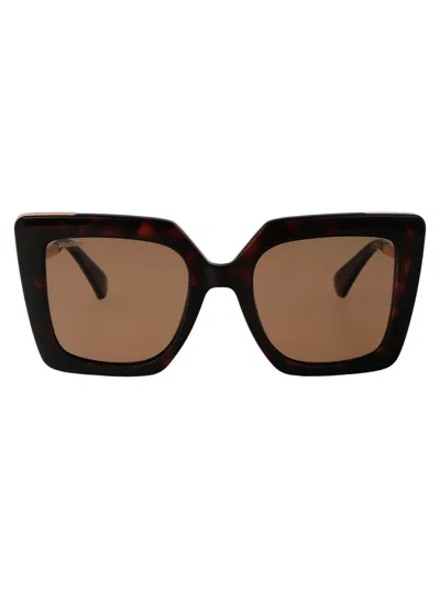 Max Mara Cat-eye Frame Sunglasses In 54s