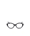 Max Mara Cat-eye Glasses In Black