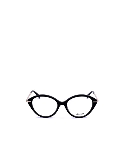 Max Mara Cat-eye Glasses In Black