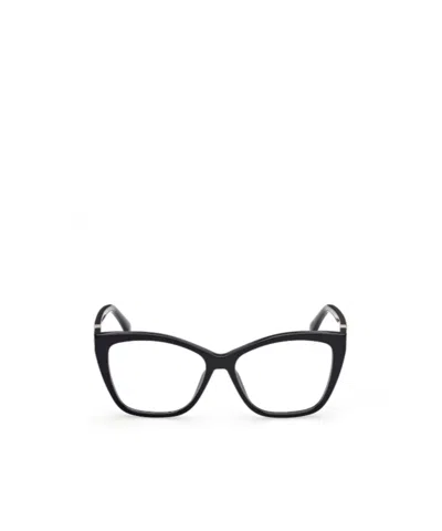 Max Mara Cat-eye Glasses In Black