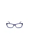 Max Mara Cat-eye Glasses In Blue