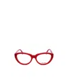 Max Mara Cat-eye Glasses In Red