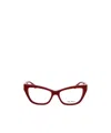 Max Mara Cat-eye Glasses In Red