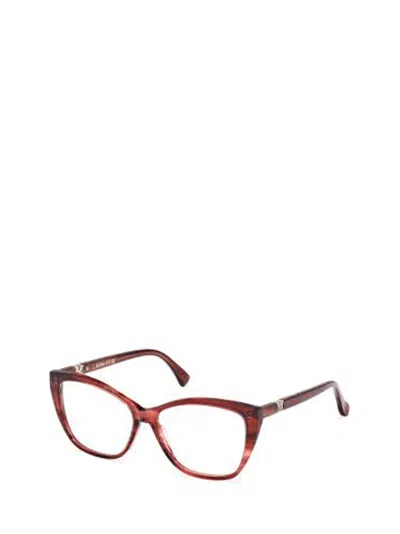 Max Mara Cat-eye Glasses In Red