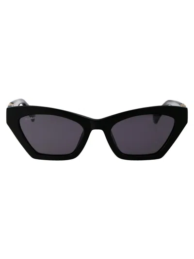 Max Mara Cat-eye Sunglasses In 01a