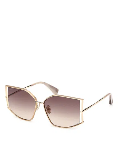 MAX MARA CAT EYE SUNGLASSES, 59MM