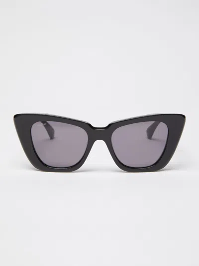 Max Mara Cat-eye Sunglasses In Black