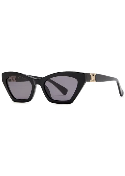 Max Mara Cat-eye Sunglasses In Black