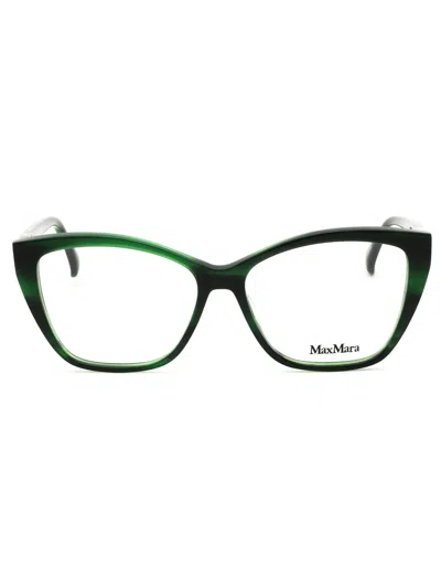 Max Mara Cat-eye Designer Eyeglasses For Women In Green