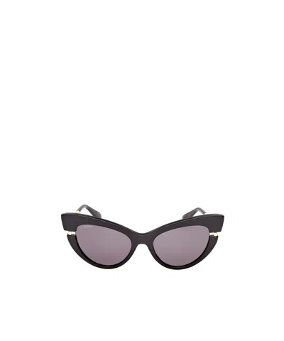 Max Mara Cat-eye Frame Sunglasses In White
