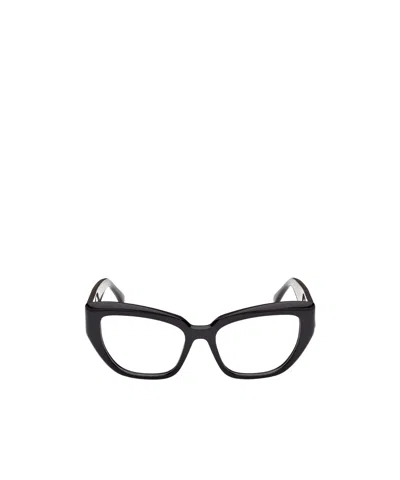 Max Mara Cat-eye Glasses In Black