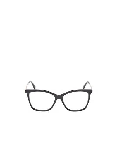 Max Mara Cat-eye Glasses In Black