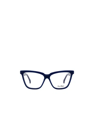 Max Mara Cat-eye Glasses In Blue