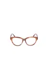 Max Mara Cat-eye Glasses In Brown