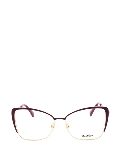 Max Mara Cat-eye Glasses In Purple
