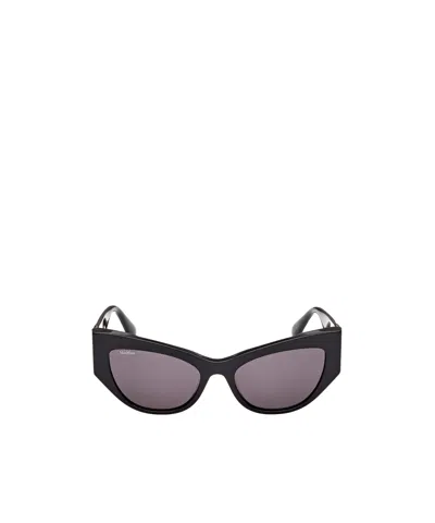Max Mara Cat-eye Sunglasses In Black