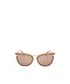 Max Mara Cat-eye Sunglasses In Brown